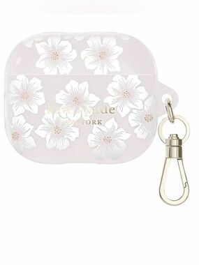 kate spade new york AirPods Case 3rd Gen Keychain Ring Hollyhock Cream FCT